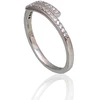 Diamond Sky Jewelry Sidabrinis žiedas su cirkoniais „Kamelija“