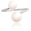 Diamond Sky Jewelry Sidabrinis žiedas su perlais „Perlų Simfonija“