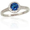 Diamond Sky Jewelry Sidabrinis žiedas su cirkoniais „Širdys ir Strėlės VII“