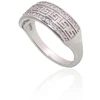 Diamond Sky Jewelry Sidabrinis žiedas su cirkoniais „Graikiški Motyvai“