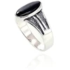 Diamond Sky Jewelry Sidabrinis žiedas su oniksu „Antares“
