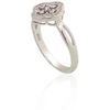 Diamond Sky Jewelry Sidabrinis žiedas su cirkoniais „Akmeninė Gėlė IV“