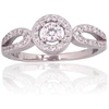 Diamond Sky Jewelry Sidabrinis žiedas su cirkoniais „Cruise II“