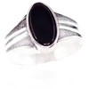 Diamond Sky Jewelry Sidabrinis žiedas su oniksu „Antares“