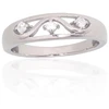 Diamond Sky Jewelry Sidabrinis žiedas su cirkoniais „Louise VII“