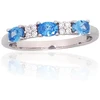 Diamond Sky Jewelry Sidabrinis žiedas su cirkoniais „Kamelija IV“