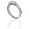 Diamond Sky Jewelry Sidabrinis žiedas su cirkoniais „Frozen Light II“