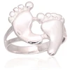 Diamond Sky Jewelry Sidabrinis žiedas „Traces in the Sand“