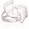 Diamond Sky Jewelry Sidabrinis žiedas „Traces in the Sand“