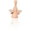Diamond Sky Jewelry Vaikiškas sidabrinis pakabukas su cirkoniais „Little Angel“