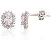 Diamond Sky Jewelry Vaikiški sidabriniai auskarai su cirkoniais „Ferro X“