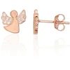 Diamond Sky Jewelry Vaikiški sidabriniai auskarai su cirkoniais „Angels“