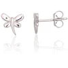 Diamond Sky Jewelry Vaikiški sidabriniai auskarai-vinukai „Dragonfly II“