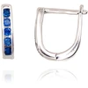 Diamond Sky Jewelry Vaikiški sidabriniai auskarai su cirkoniais „Confetti V“