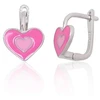 Diamond Sky Jewelry Vaikiški sidabriniai auskarai su emaliu „Rosie“