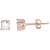 Diamond Sky Jewelry Vaikiški sidabriniai auskarai su cirkoniais „Junona XXII“