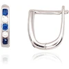 Diamond Sky Jewelry Vaikiški sidabriniai auskarai su cirkoniais „Confetti VII“