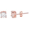 Diamond Sky Jewelry Vaikiški sidabriniai auskarai su cirkoniais „Junona XXI“