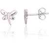Diamond Sky Jewelry Vaikiški sidabriniai auskarai „Dragonfly II“