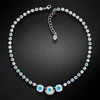 Diamond Sky Jewelry Vestuvinis vėrinys „Akinantis Spindesys (Aurora Borealis)“ su Swarovski™ kristalais