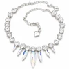 Diamond Sky Jewelry Vestuvinis vėrinys „Atlantis (Aurora Borealis)“ su Swarovski™ kristalais