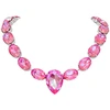 Diamond Sky Jewelry Vestuvinis vėrinys „Color Season (Lotus Rožinė DeLite)“ su Swarovski™ kristalais