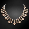 Diamond Sky Jewelry Vestuvinis vėrinys „Kristalo Šakelė (Golden Shadow)“ su Swarovski™ kristalais