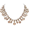 Diamond Sky Jewelry Vestuvinis vėrinys „Kristalo Šakelė (Golden Shadow)“ su Swarovski™ kristalais