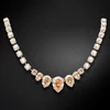 Diamond Sky Jewelry Vestuvinis vėrinys „Leonora (Golden Shadow)“ su Swarovski™ kristalais