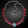 Diamond Sky Jewelry Vestuvinis vėrinys „Safi's Charm (Scarlet)“ su Swarovski™ kristalais