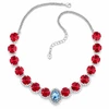 Diamond Sky Jewelry Vestuvinis vėrinys „Safi's Charm (Scarlet)“ su Swarovski™ kristalais