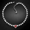 Diamond Sky Jewelry Vestuvinis vėrinys „Saint Valentine II (Raudona Magma)“ su Swarovski™ kristalais