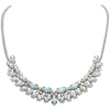 Diamond Sky Jewelry Vestuvinis vėrinys „Spring (Baltas Opal / Aurora Borealis)“ su Swarovski™ kristalais
