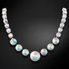 Diamond Sky Jewelry Vestuvinis vėrinys „Summer (Aurora Borealis)“ su Swarovski™ kristalais