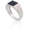 Diamond Sky Jewelry Vyriškas sidabrinis žiedas su oniksu „Bastian II“