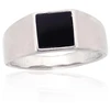 Diamond Sky Jewelry Vyriškas sidabrinis žiedas su oniksu „Bastian“