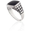 Diamond Sky Jewelry Vyriškas sidabrinis žiedas su oniksu „Maximilian“