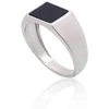 Diamond Sky Jewelry Vyriškas sidabrinis žiedas su oniksu „Bastian II“