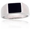 Diamond Sky Jewelry Vyriškas sidabrinis žiedas su oniksu „Bastian II“