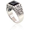 Diamond Sky Jewelry Vyriškas sidabrinis žiedas su oniksu „Vincent“