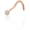 Diamond Sky Jewelry Auksinis pilvo auskaras su cirkoniais „Juno Mini XIII“