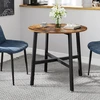 Songmics Vasagle Apvalus virtuvės stalas 80 x 75 cm