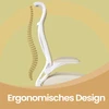 Songmics Ergonomiška biuro kėdė 67x67x125 cm, smėlio spalvos