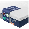 Songmics Čiužinys 140 x 200 cm iš gelinio „memory“ putplasčio, 20 cm storio, mėlynas