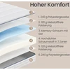 Songmics Čiužinys 90 x 200 x 16 cm