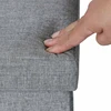 Songmics Sėdynės krūtinė 76 cm šviesiai pilka marga
