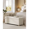 Songmics Suolas su daiktadėže 38 x 110 x 40 cm Kojinė 112 L cappuccino beige