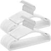 Songmics Drabužių pakabų rinkinys, 50 vnt. 43 x 21 cm, debesų baltumo