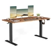 Songmics Reguliuojamo aukščio stalas 140 x 60 x 72-120cm