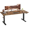 Songmics Reguliuojamo aukščio stalas 180 x 80 x 72-120cm